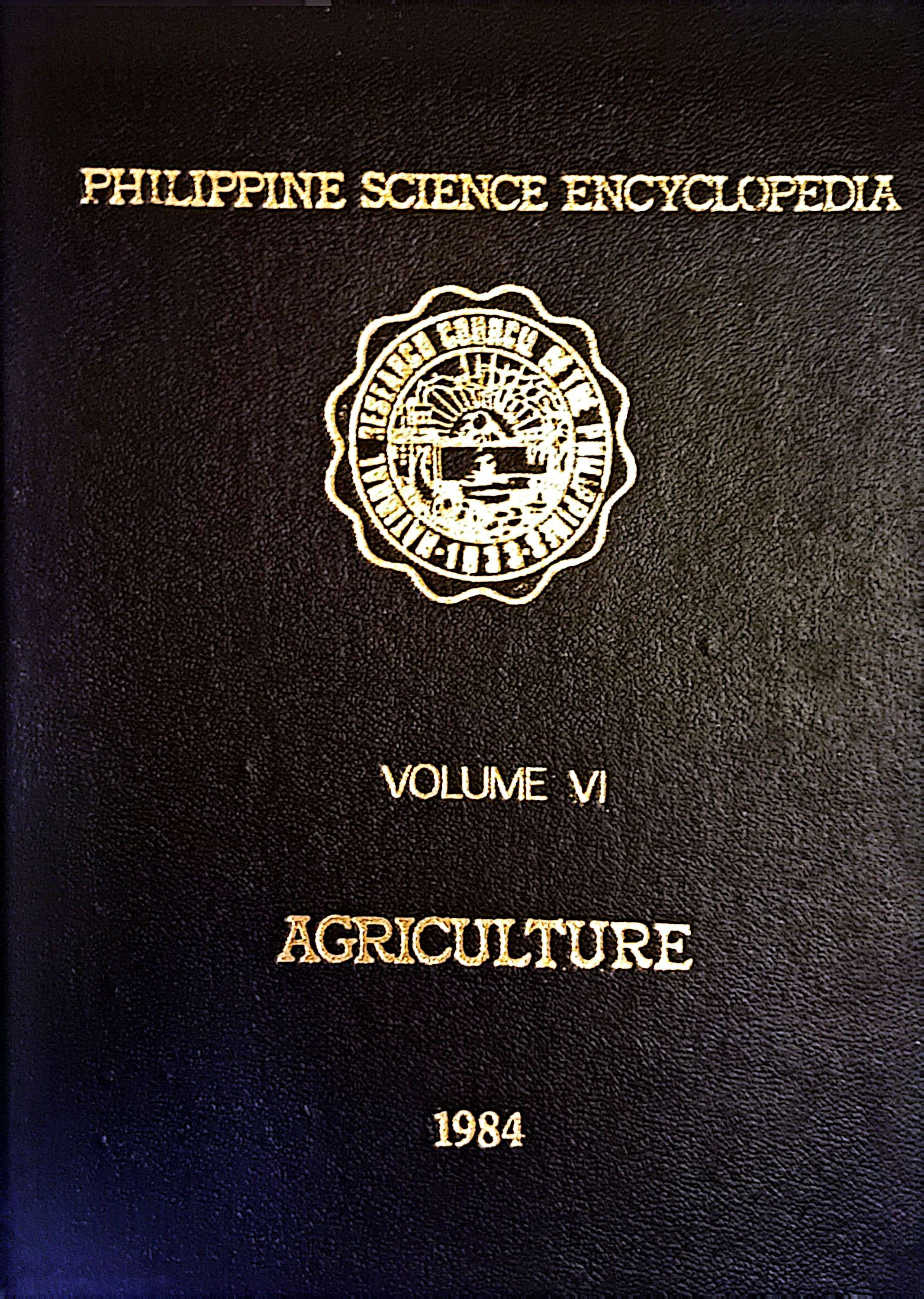 Philippine Science Encyclopedia Volume VI Agriculture 